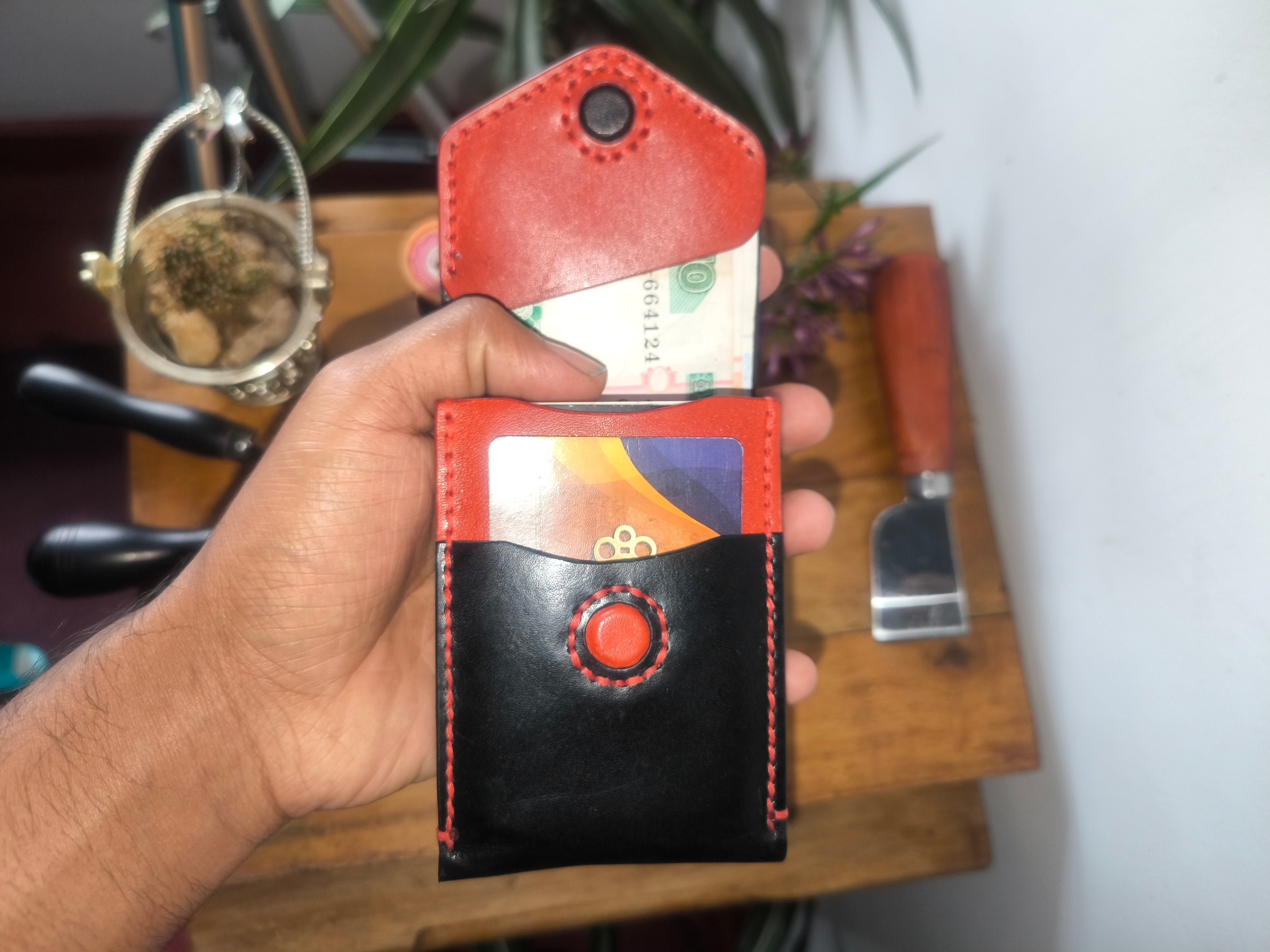 Compact foam wallet